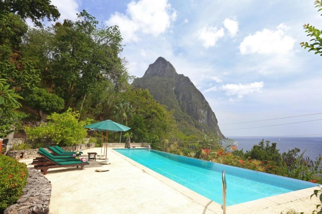Authentic St, Lucian Experience At Prestigious 2-Bed Villa - Colibri Cottage Villa Soufriere Exterior photo